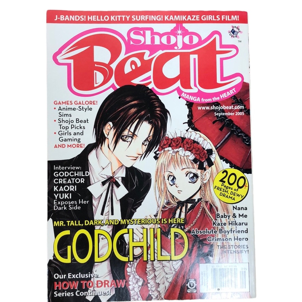 Shojo Beat Magazine God Child September 2005 Volume 1 Issue 3 (Discontin…